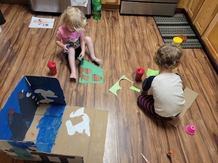 Creating Dinosaur Habitat